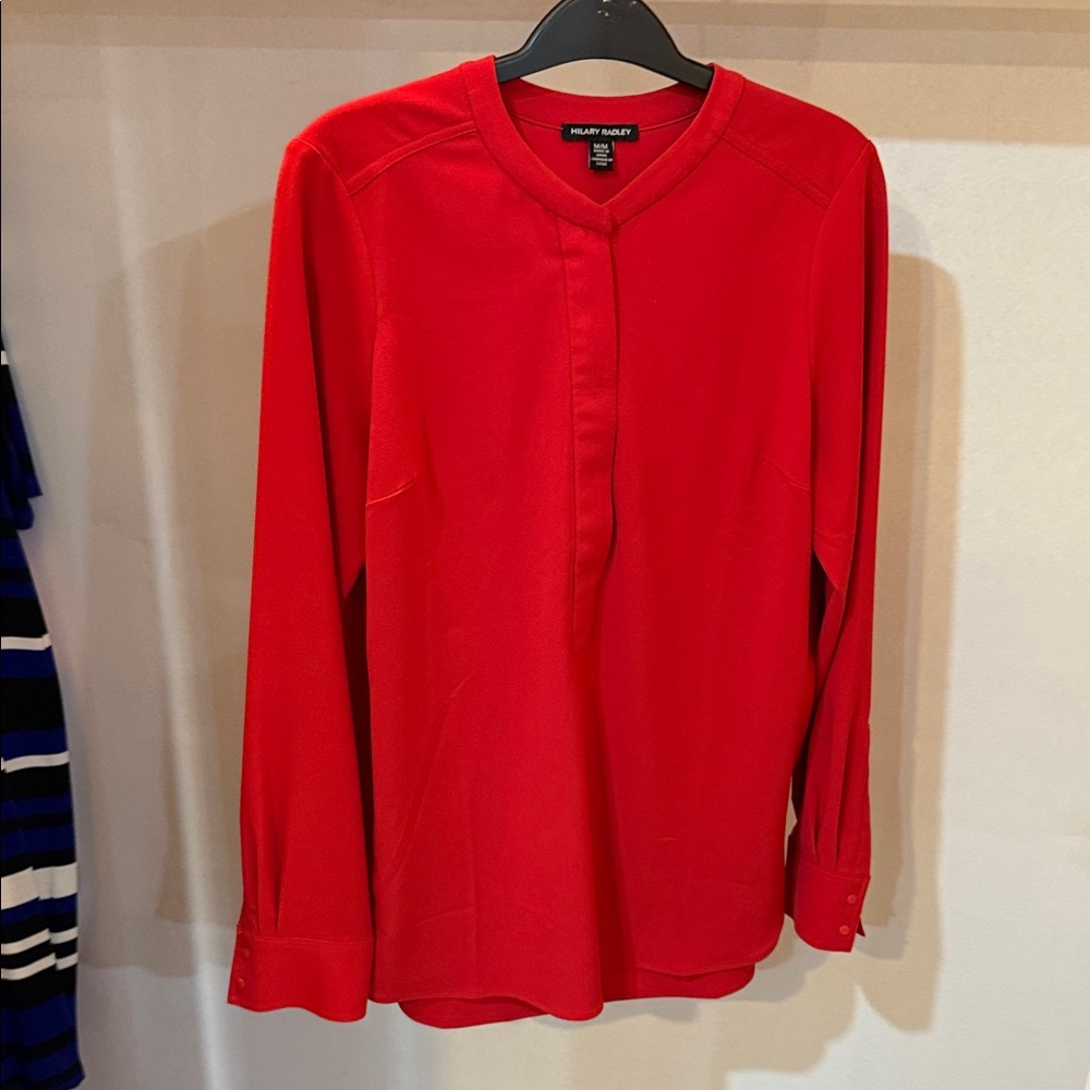 Hilary Radley Women's Red Top